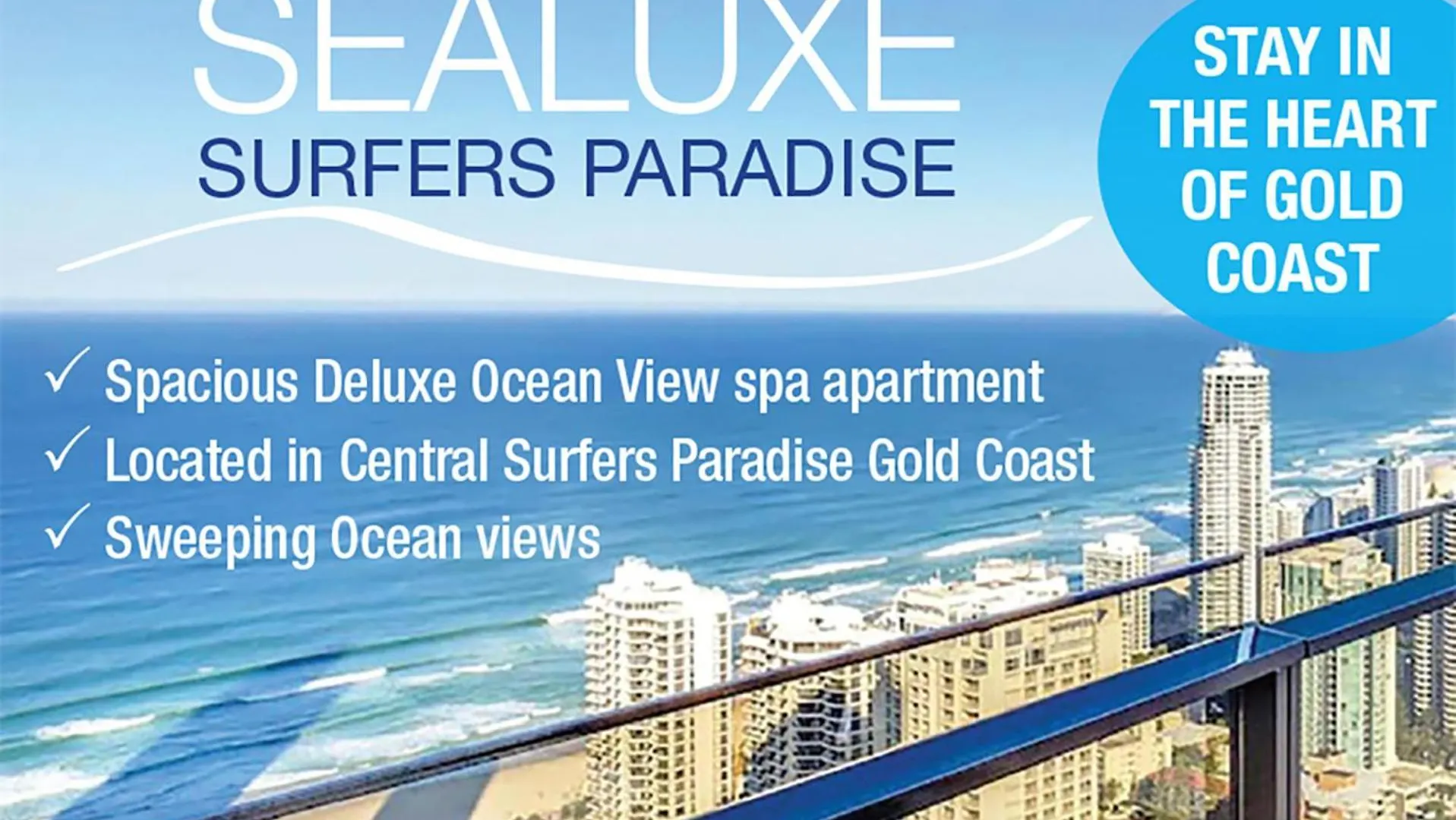 Sealuxe Suites - Central Surfers Paradise Gold Coast Appartement